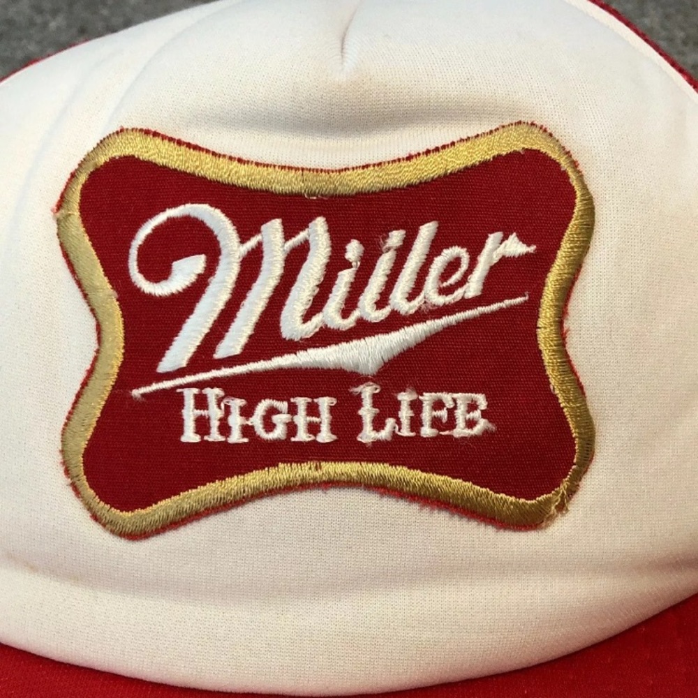 Vintage Miller Lite High Life SnapBack hat